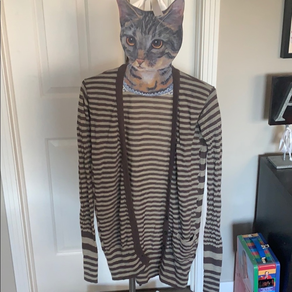 Striped All Saints Cardigan